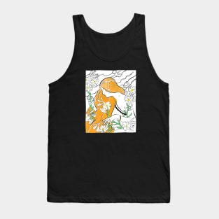 Lilly - inspired by the art of Paul Berthon Tank Top